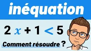 Résoudre une INÉQUATION ✅ Méthode facile ! 💪 3e | Seconde