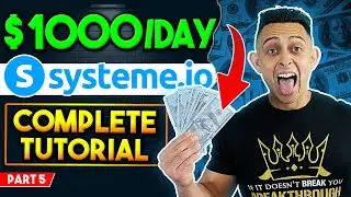 Systeme.IO Step By Step Tutorial Affiliate Marketing & A.I. Business Walkthrough