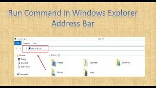 Windows Explorer Address Bar Tricks You Probably Don't Know | Hindi