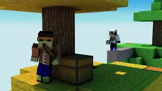 SkyWars-Даминируем Центр-MiniGame Скайп Варс Team