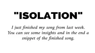Boris Brejcha - Isolation (Studio Session)