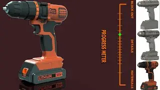 Fusion 360 Modeling Course (Power Drill) - Details