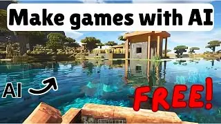 The Best Way you can Create Video Games Fully with AI!
