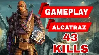 AWESOME GAMEPLAY 43 KILLS IN ALCATRAZ WITH BATTLEPASS CHARACTER PROPHET | Redmi note 8 | MARTIAL YT