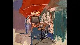 Вечерние огни (III) под Гимнопедию №3 Эрика Сати. Картины Бато Дугаржапова