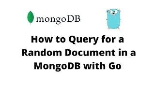 How to Query for a Random Document in a MongoDB with Go