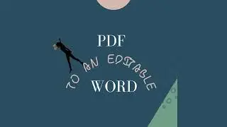 How to edit a PDF file