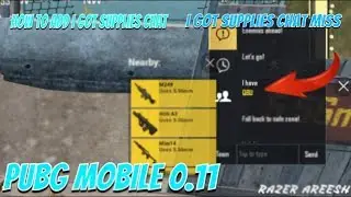 PUBG MOBILE I got supplies chat miss how to add quick chat | Pubg mobile 0.11 update setting