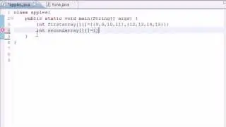 Java Programming Tutorial - 33 - Multidimensional Arrays.flv