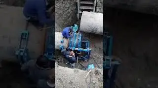 HDPE PIPE JOINTING MACHINE