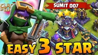 Easy 3-Star New Painter Queen Challenge ( @sumit007yt Challenge) | Clash of clans
