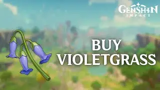 How to Buy Violetgrass in Genshin Impact 2024 | Genshin Impact Tutorial