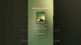 Straciłem wszystko świat się kręci