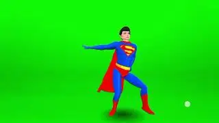 Superman Dance #1 // Green Screen