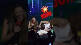 FLANS. Ivonne a tira en pleno escenario a Ilse 😂