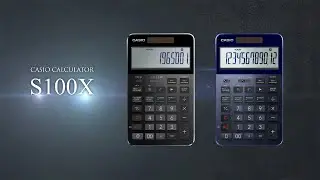 CASIO Premium Calculator S100X product movie
