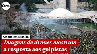 AS NOVAS IMAGENS DO TERRORISMO BOLSONARISTA EM 8 DE JANEIRO | Ataque em Brasília