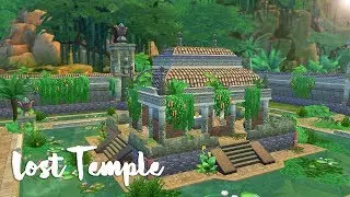 The Sims 4 Speed Build - Lost Temple