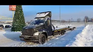 Первый рейс в 2022,попал в ДТП,ставлю автономку.