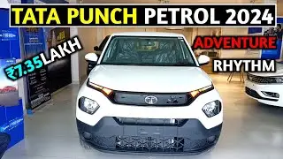 Tata Punch Adventure Rhythm 2024|Tata Punch Review 2024|
