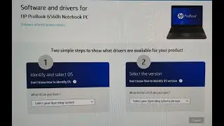 HP Probook 6560b - How to download Last Bios version