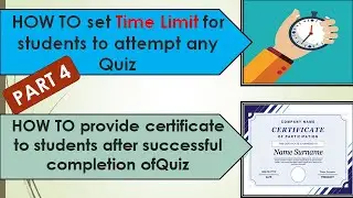 PART 4 GOOGLE FORM : HOW TO SET TIME LIMIT |How to generate customized certificates FOR Google forms