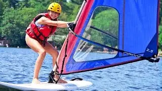 Windsurfing at Kingsley Pines Camp