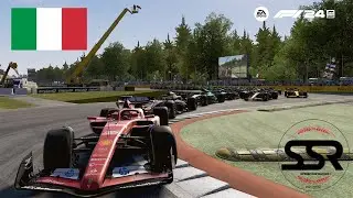 F1 eSports  F1 24   | Strike SIM Racing League |  Italien GP F1 24  Sprint + Hauptrennen