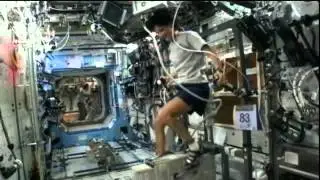Astronaut Completes Triathlon in Space