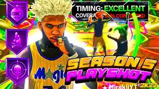 *NEW* BEST PLAYSHOT BUILD IN NBA 2K22 + BEST BADGES FOR GREENLIGHTS & UNLIMITED ANKLE BREAKERS!