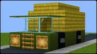 How to Build a Transport Truck | Military Base in Minecraft