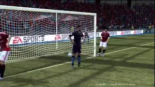 FIFA 12 l Joleon Lescott The Piggeyback Ninja (Funny Physics) [HD]