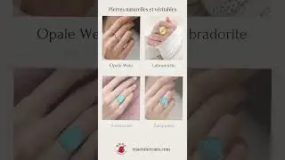 Florilège de bijoux en pierres naturelles disponibles sur la boutique en ligne ENAE Minéraux