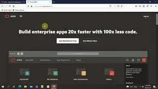 Requesting Workspace in Oracle Apex | Oracle Apex Workspace