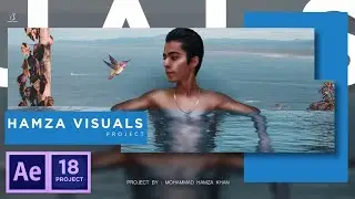 Media Intro Slideshow | After Effect CC Motion Graphics | Hamza Visuals