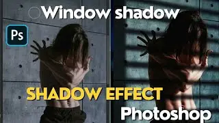 Shadow effect in photo | Photoshop window shadow effect. #photoshop #photoediting