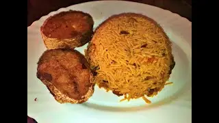How To Make Native Palm Oil Rice | Vyroko