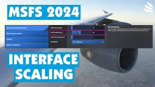 Microsoft Flight Simulator 2024: Die Interface-Skalierung ist zurück… mit Add-on!
