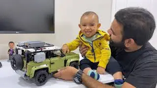 LEGO Technic 42110 Land Rover Defender unboxing ||speed build || Telugu US Diaries || SKU