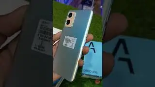 Oppo A96 Sunset Blue Color 😍 Unboxing  #shorts #oppoa96
