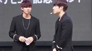 HISTORY 日本デビューイベント　일본 데뷔 이벤트 150718 LaQua garden stage メンバー各自アピール時間