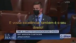 Ótimo discurso nos EUA