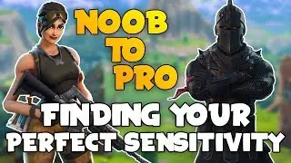 Simple trick to find the perfect sensitivity in Fortnite // Fortnite NOOB to PRO #1