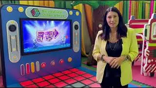 Dynamic Grid LED – The interactive floor that reacts, lights up, and gets kids moving!