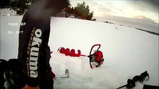 Auger recovery with Aqua-Vu Underwater Camera!
