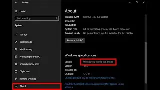 Windows 10, 11 Not install Apps Fix and Disable S Mode.