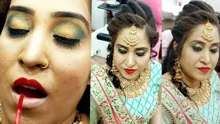 Real party & wedding makeup for acne skin //step by step easy & simple method for beginners( 2020)