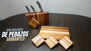 ¡TRANSFORMA tu cocina con este INCREÍBLE juego hecho solo con retazos de madera!