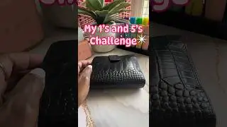 My 1’s and 5’s challenge! 