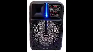 Колонка портативная bluetooth Kimiso QS-1250 с микрофоном.
